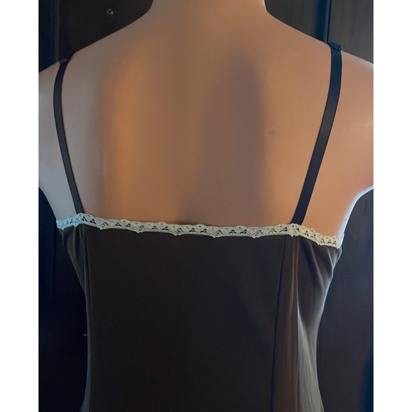 Vintage Silky brown Vanity Fair full Slip lingerie dress 34 - Picture 7 of 9